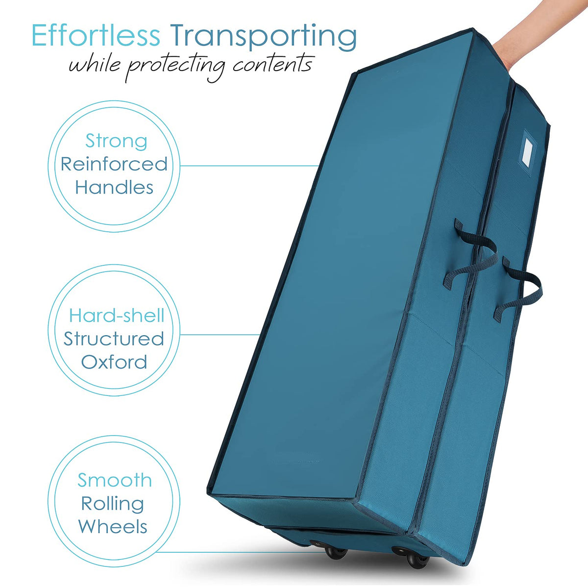 Hearth & Harbor center flap organizer holds small supplies for easy access.
