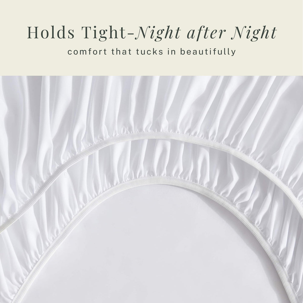 Hearth & Harbor deep-pocket design fits mattresses up to 24 inches deep.