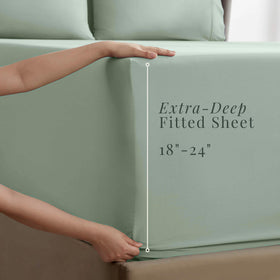 Hearth & Harbor double-brushed microfiber close-up highlights ultra-soft texture.