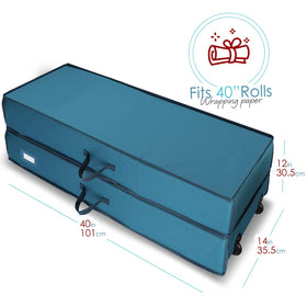 Hearth & Harbor durable 600D Oxford fabric protects contents season after season.