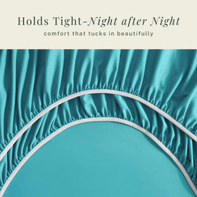 Hearth & Harbor teal fabric close-up showing microfiber softness