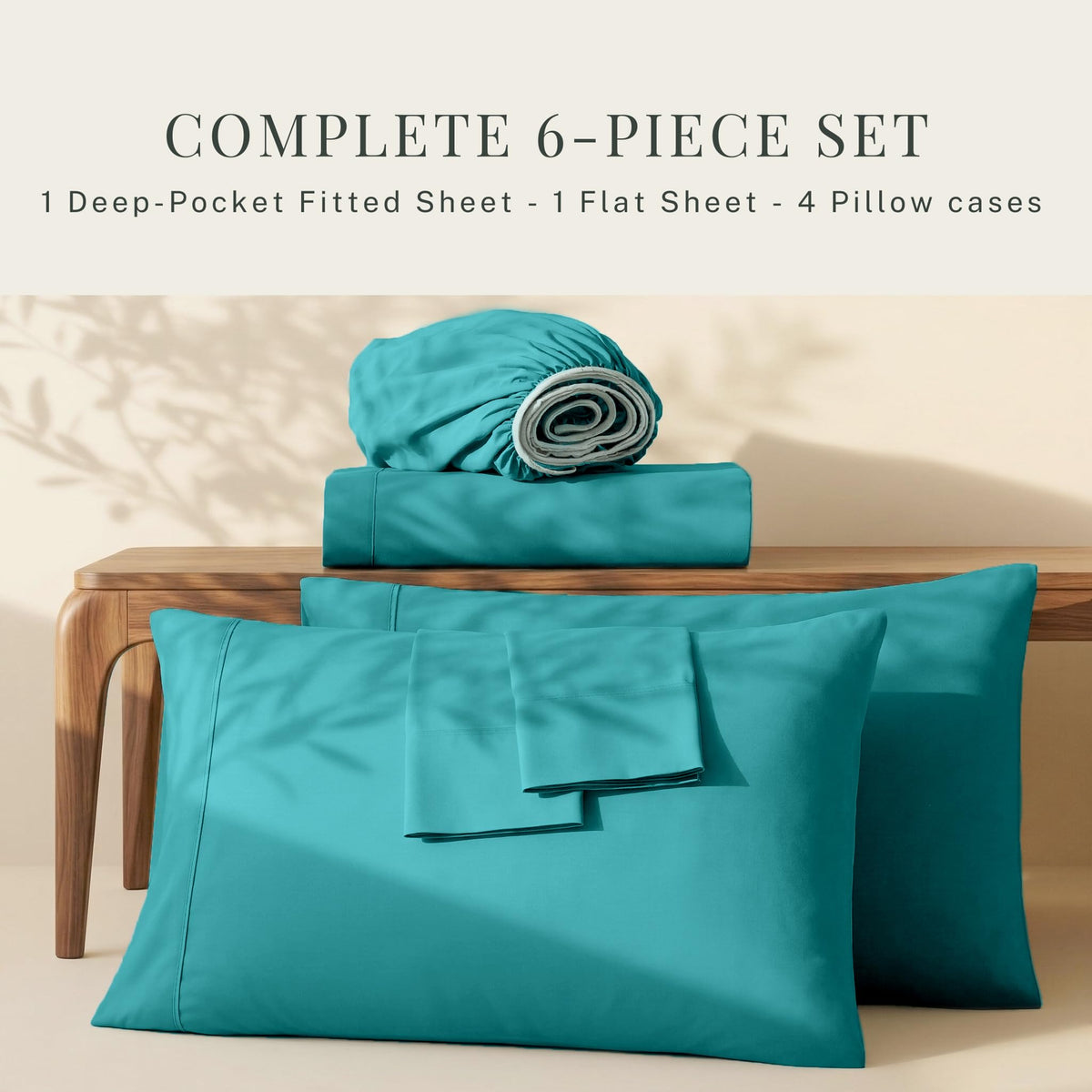 Hearth & Harbor deep-pocket detail demonstrates secure fit for tall mattresses