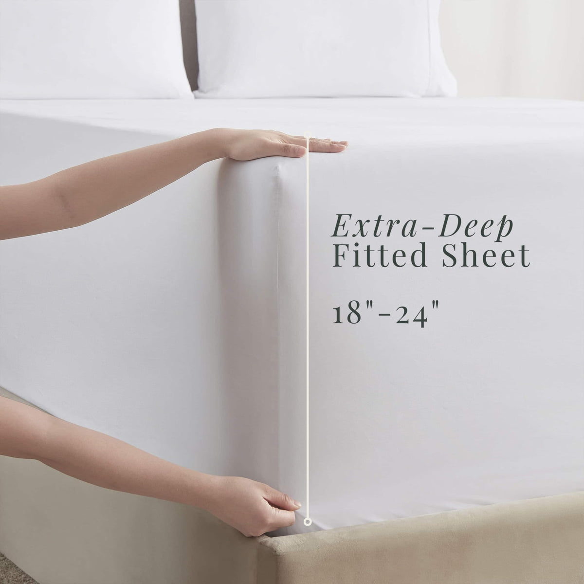 Hearth & Harbor four pillow cases providing plush comfort and coordinated look.