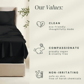 Hearth & Harbor care tips: cold wash, low heat dry for longevity.