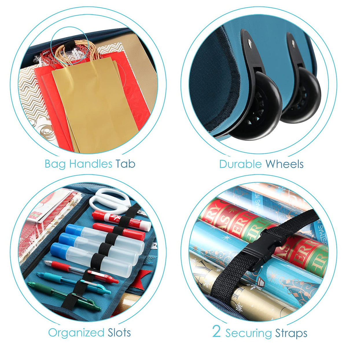 Hearth & Harbor mesh pocket stores small items for fast access.