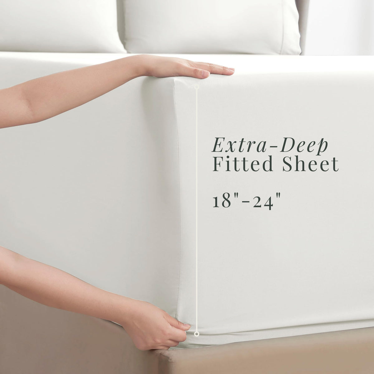 Hearth & Harbor pillowcases 20x30 neatly lined for a polished look