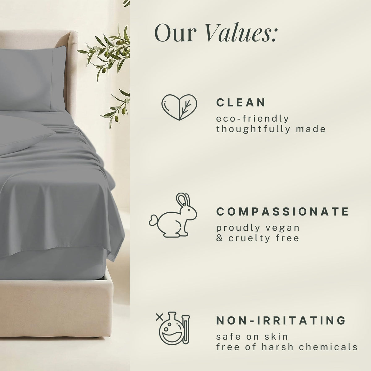 Hearth & Harbor sheets resist pilling and fading with regular washing.