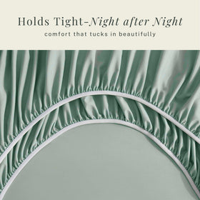 Hearth & Harbor stretch-elastic edge ensures a snug, secure fit.