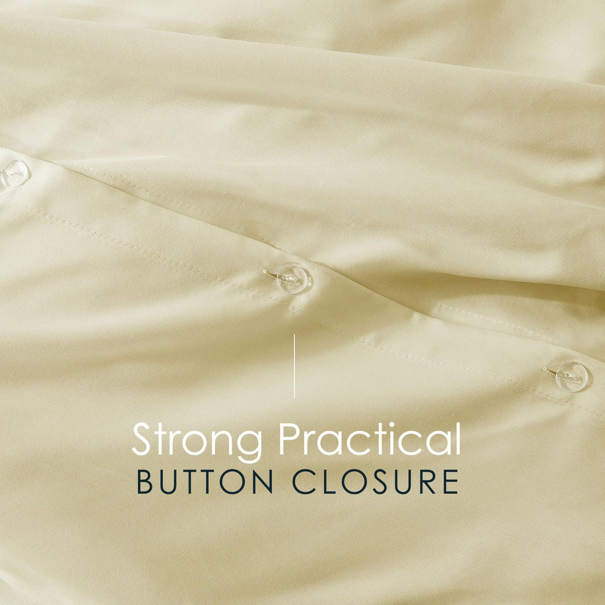 Hearth & Harbor Vanilla Yellow care label indicates machine washable fabric.