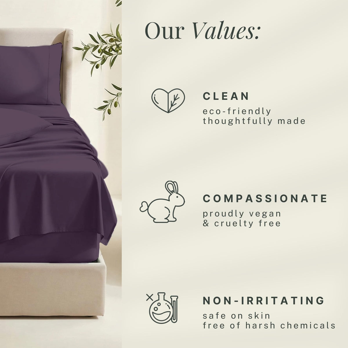 Hearth & Harbor wrinkle-resistant sheets stay smooth after cold washes.