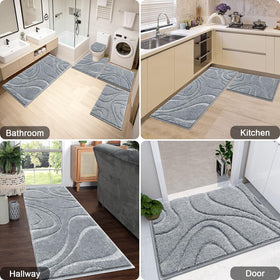 HEBE Rugs 19x21 toilet lid cover completes the set