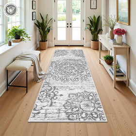 HEBE RUGS fade-resistant design stays vibrant after washes