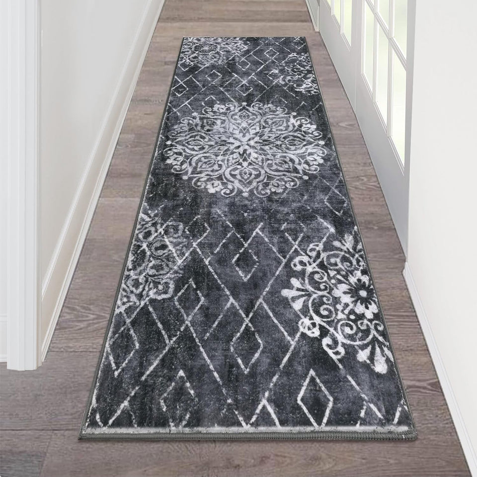 HEBE RUGS hallway runner 2x6 with soft touch for high-traffic halls.