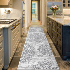 HEBE RUGS versatile for bathroom and laundry areas with quick air drying.
