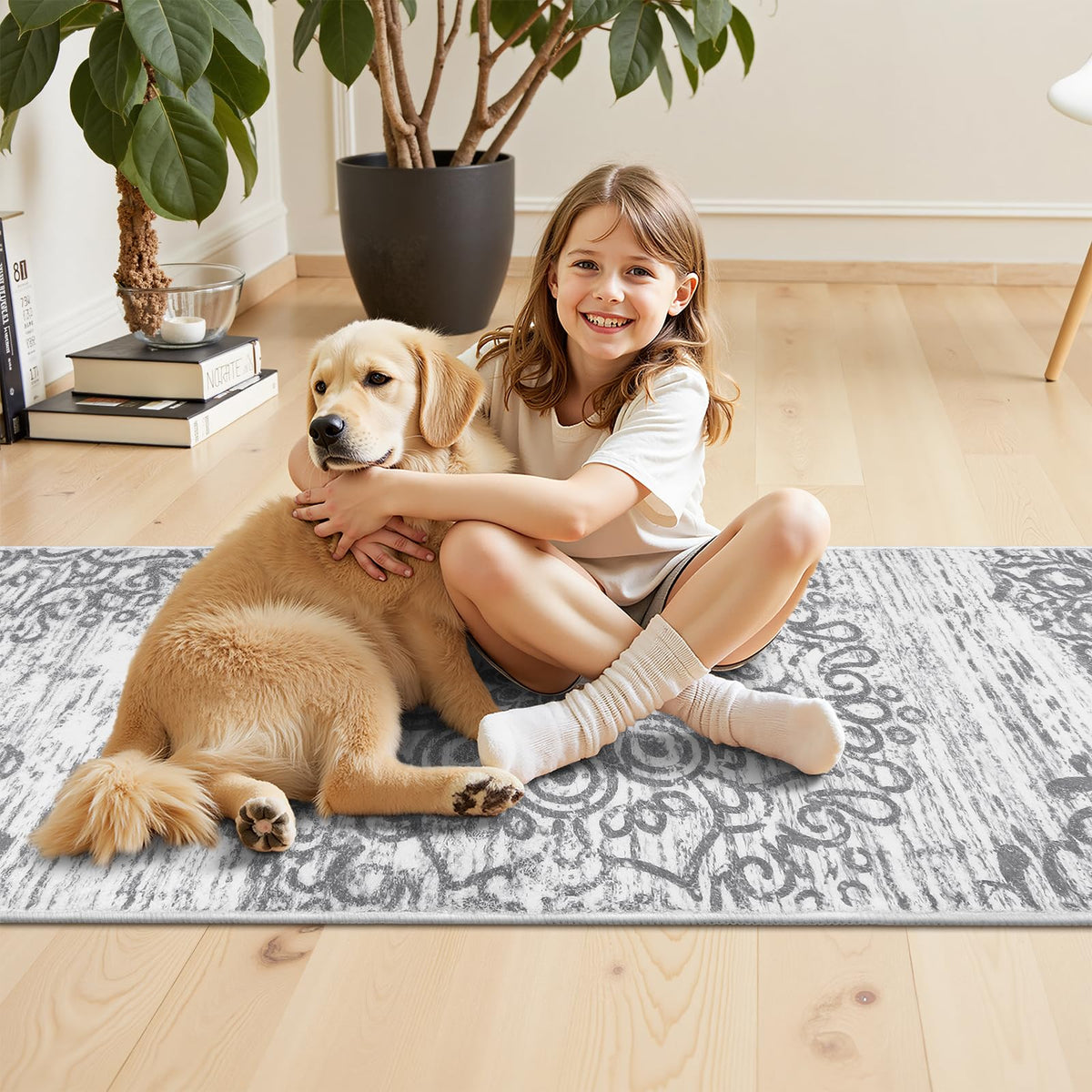 HEBE RUGS durable rug for daily use in busy households