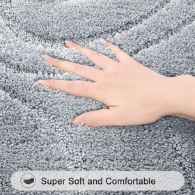 HEBE Rugs non-slip bottom detail on wood or tile floors