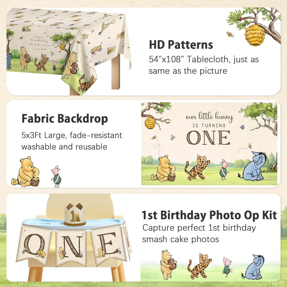 Heboland cake toppers and stickers personalize sweet treats