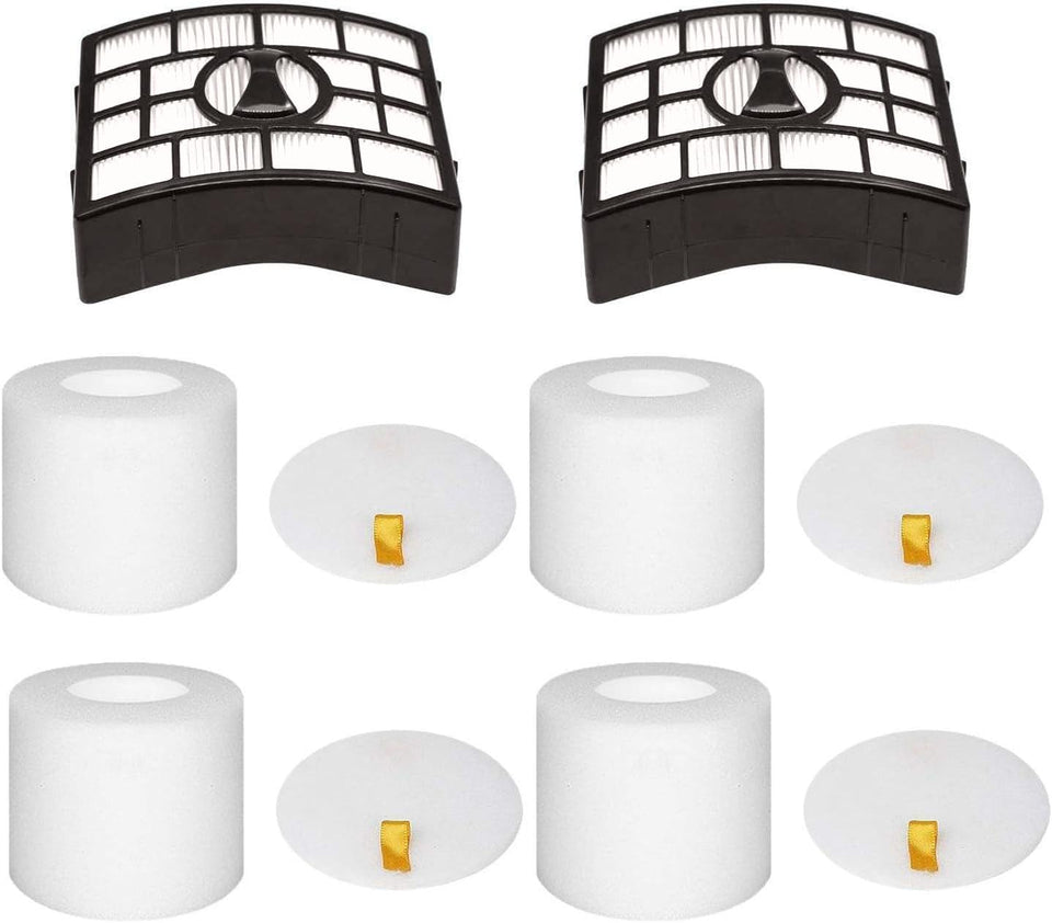 hechuang NV752 AZ1002 filters pack front view showing compatibility with Shark Rotator