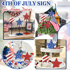 Hedeey tiered-tray display—stylish patriotism for any seasonal vignette.