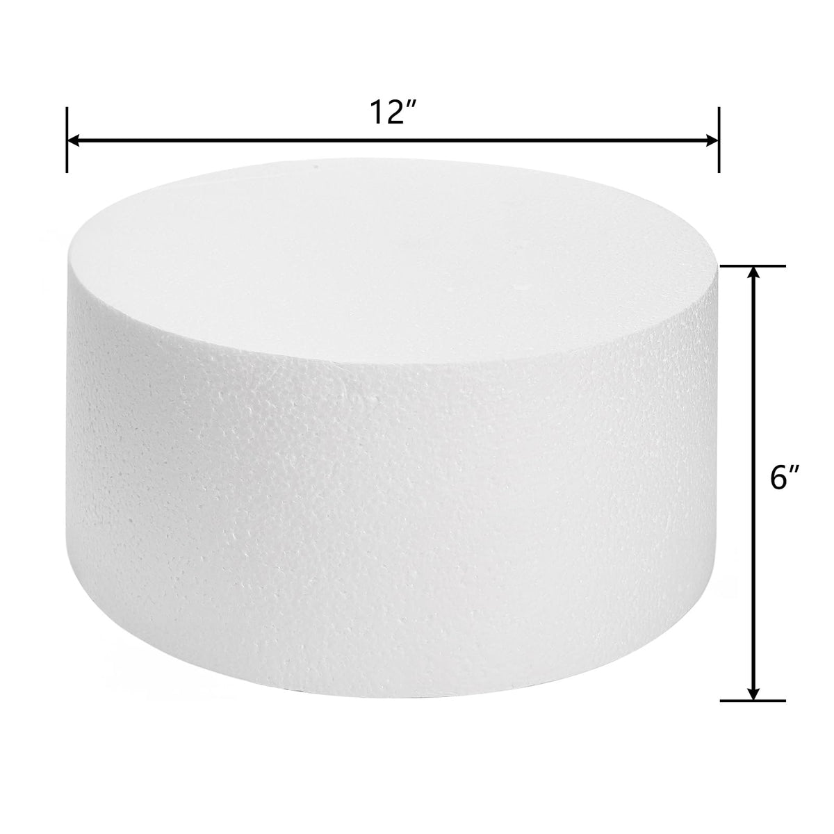 Hedume wedding cake dummy display for elegant toppers and professional presentation.