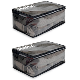 Hefty extra large moving bag with double zippers for easy packing and access