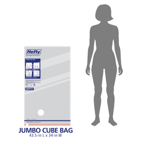 Hefty Shrink-Pak promotes organized home storage and easy retrieval of items.