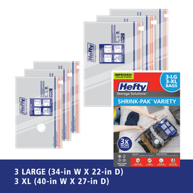 Odor-resistant design helps keep stored items fresh between seasons.