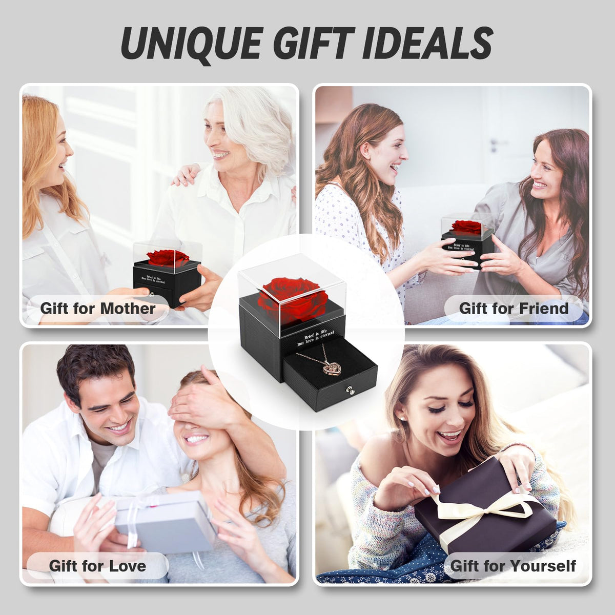 HEGUD mothers day gift set suitable for mom, wife, or partner.