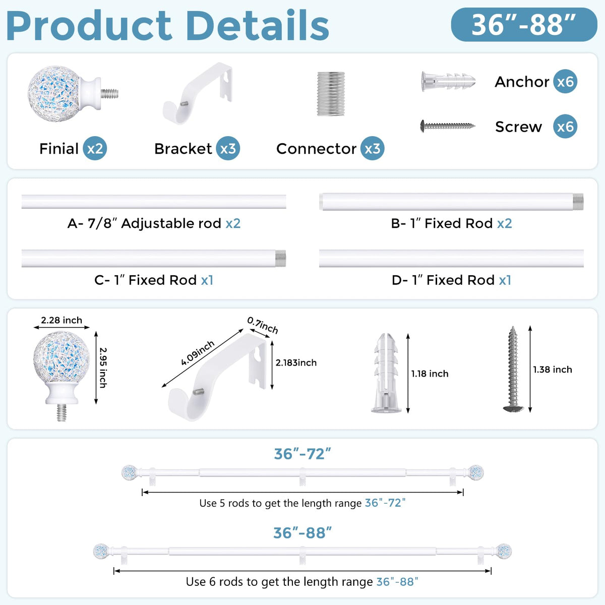 hei! dear after-sales service supports quick curtain-rod assistance