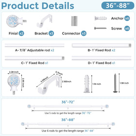 hei! dear after-sales service supports quick curtain-rod assistance