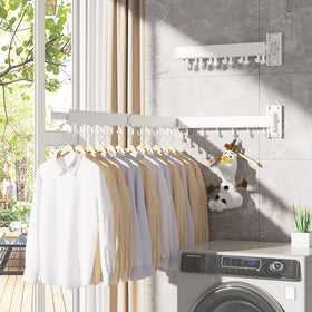 HEILAIYI wall rack tested to hold up to 150 pounds securely.