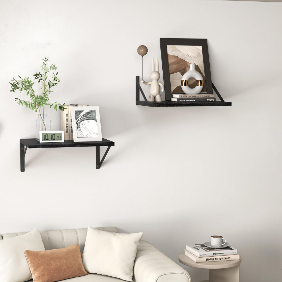 Versatile storage solution as bookshelf or nightstand in any room