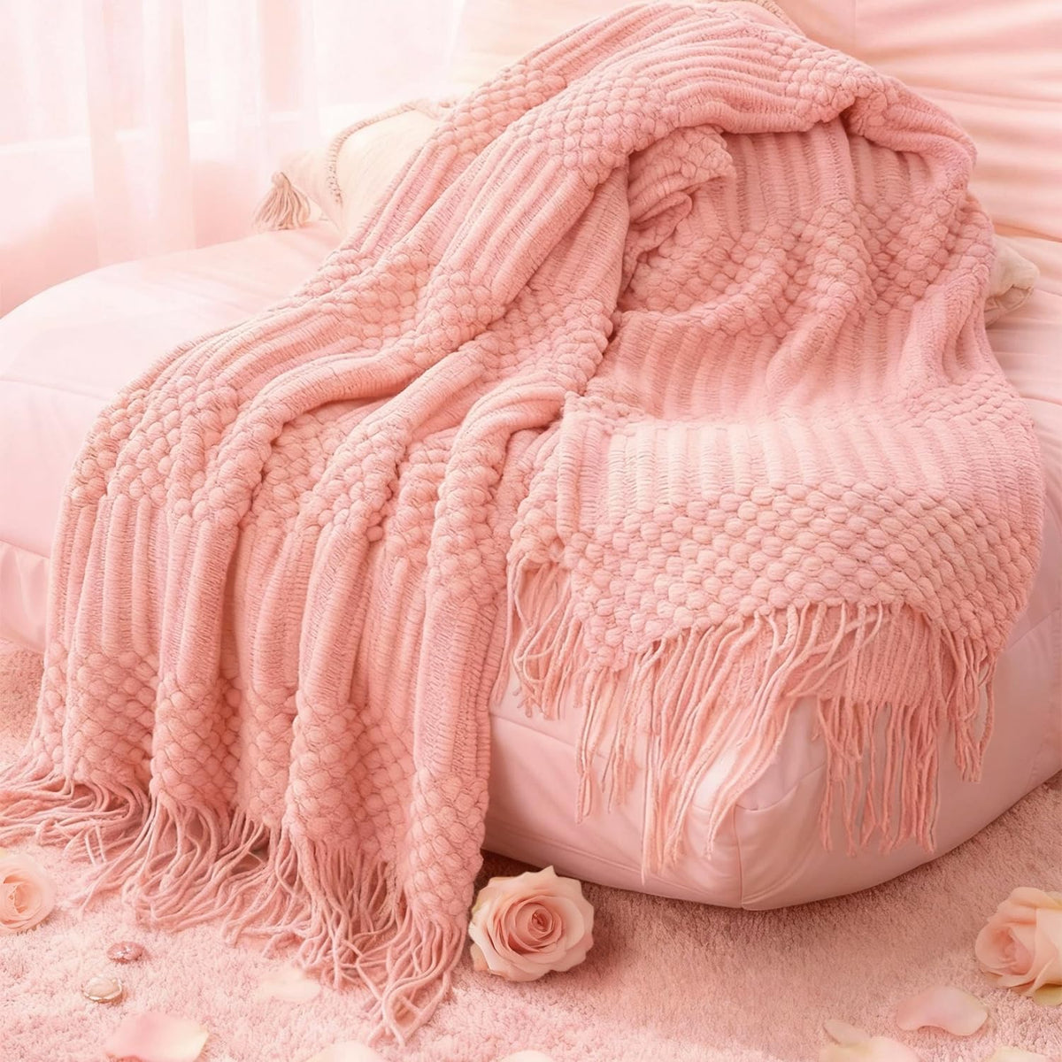 HEIPIZL rose scented candle creates a calming, aromatic ambiance.