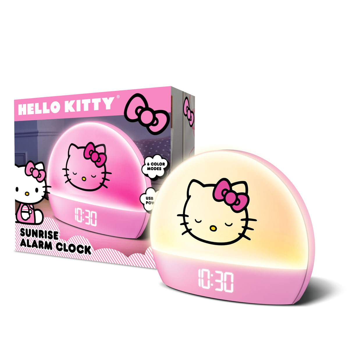 Hello Kitty charming design adds whimsy to any room.