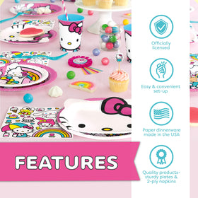 Hello Kitty cups for kid-friendly sipping and coordinated decor