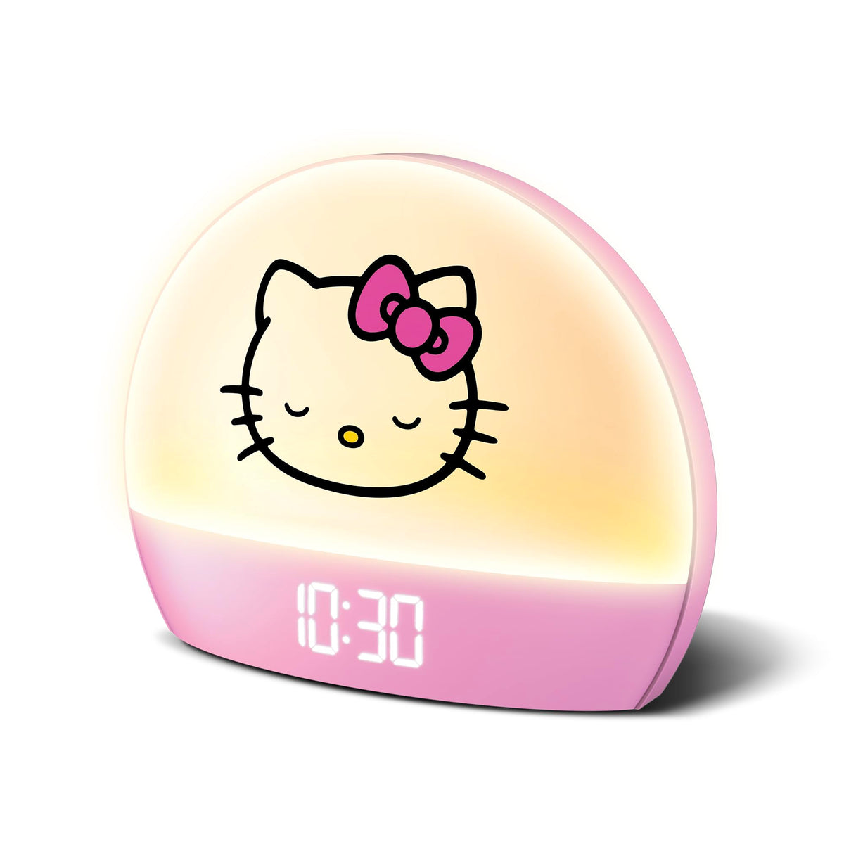 Hello Kitty multicolor lights add playful energy to mornings.