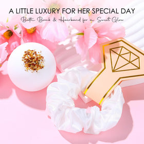 HELORAY bath bomb turns routine baths into a relaxing pampering moment.
