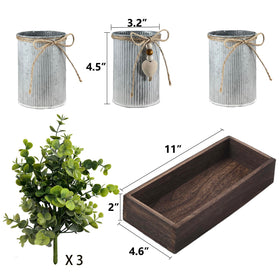 HEMYLU three eucalyptus arrangements add lush greenery to your space