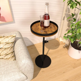 HENAYUK height adjustable drink table for customized seating and placement