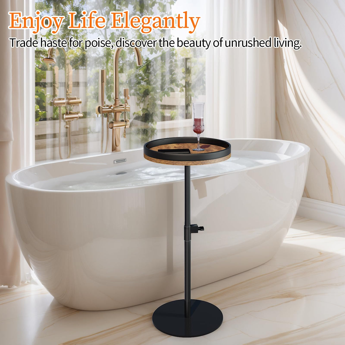 HENAYUK modern pedestal design complements any room