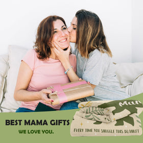 Henazin warm phrases design adds loving detail to mom gift.
