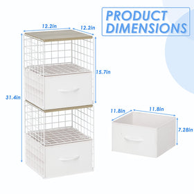 Adjustable dividers let you tailor compartments for sweaters
