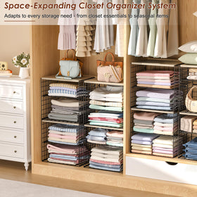 Hencawima daily-use closet organizer supports regular wear without clutter.