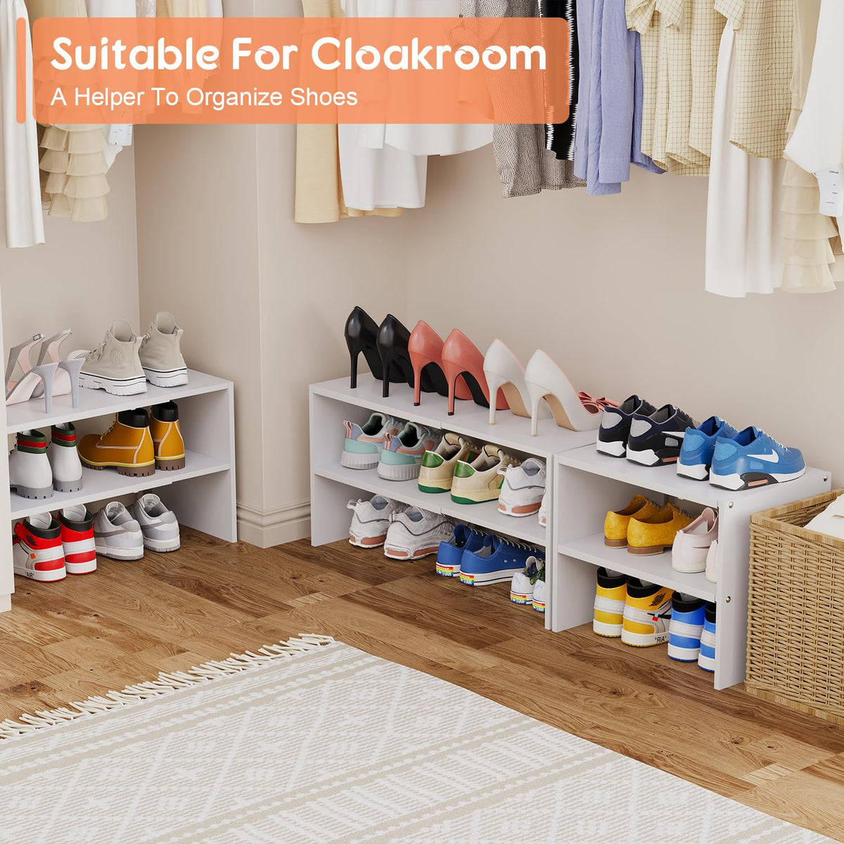 Hencawima front-door shoe storage keeping entryways organized