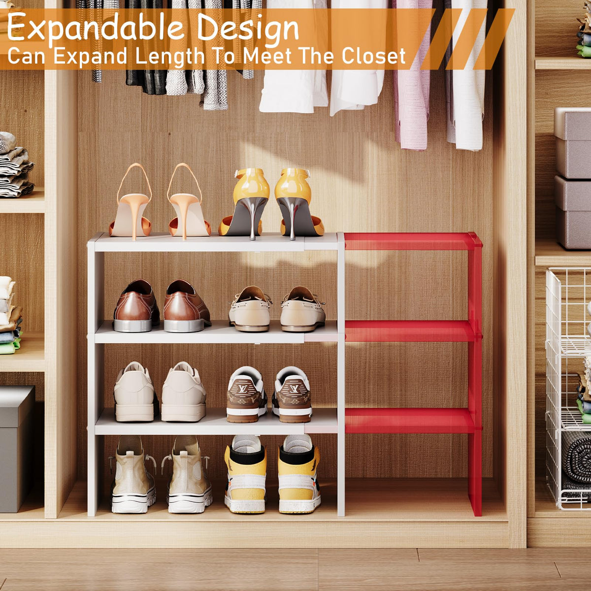 Hencawima metal-wood combination shelves blend durability with modern style.