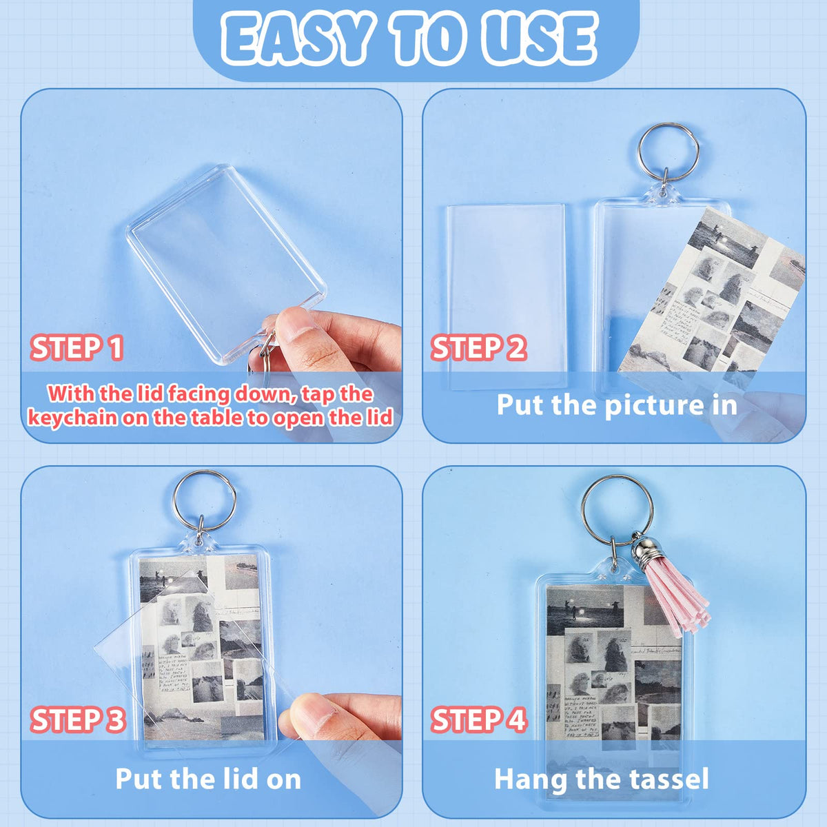 Henoyso double-sided display panel supports two photos at once.