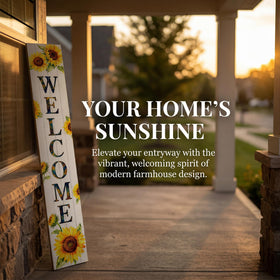 Hentonwell premium wood sign designed for summer farmhouse decor