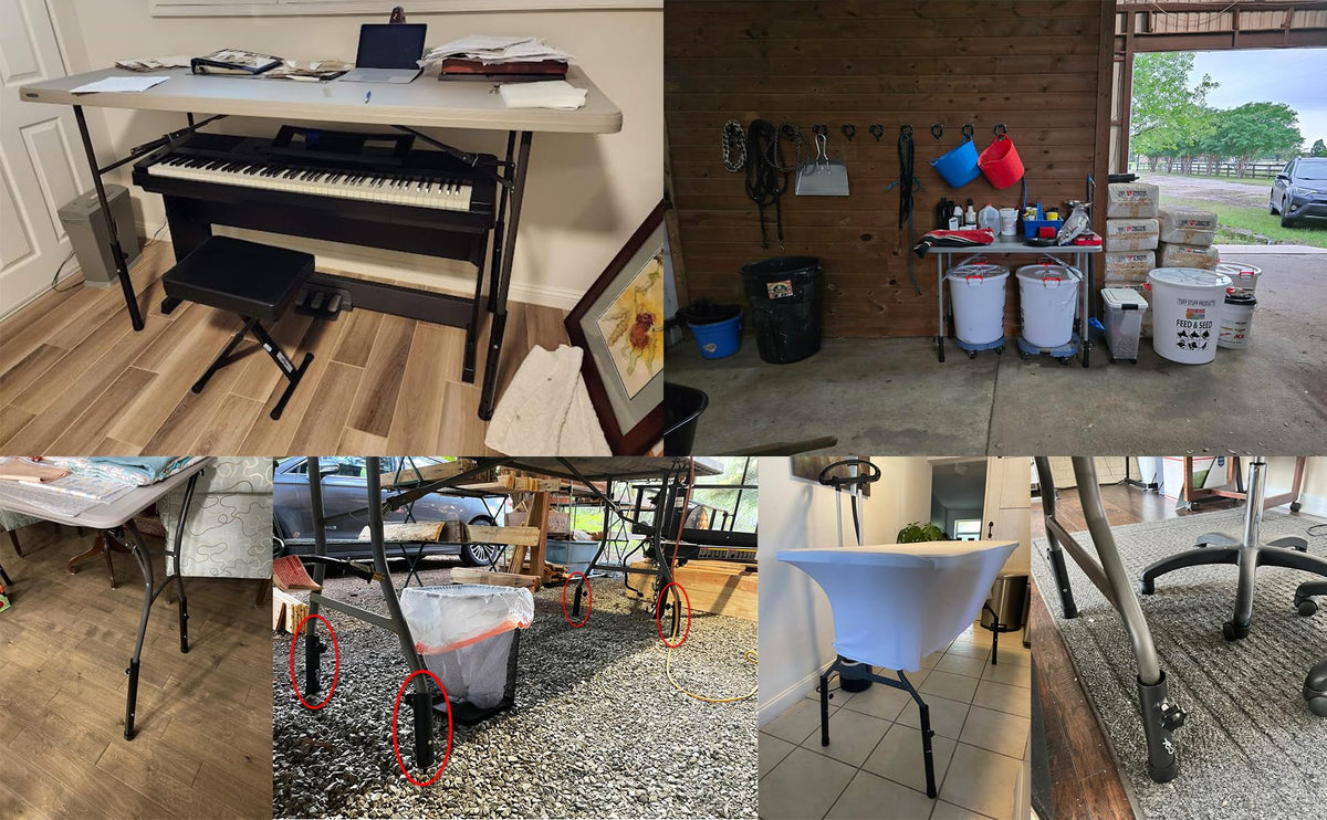 Herbert-fty ergonomic workspace upgrade with adjustable table height options.