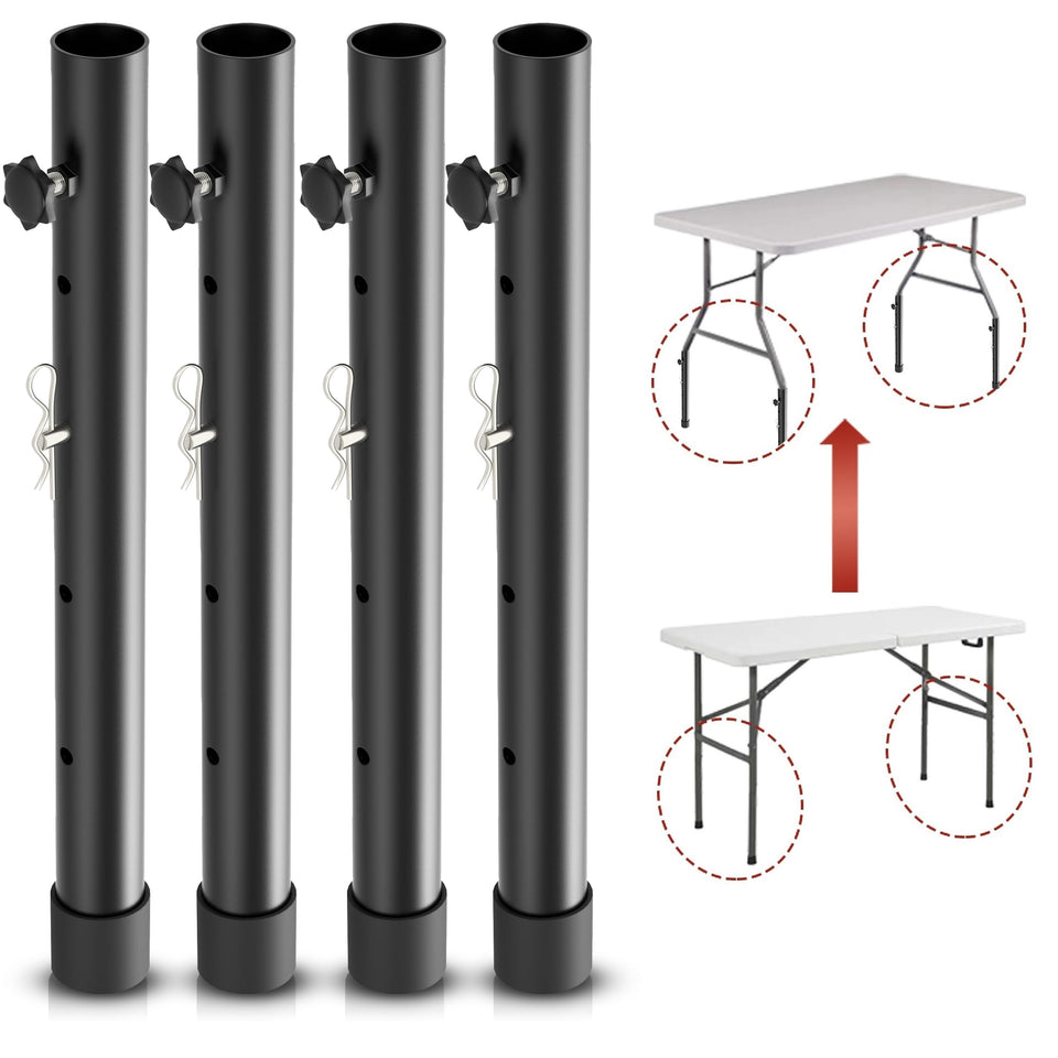 Herbert-fty folding table riser with four levels for ergonomic height options.