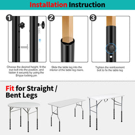 Herbert-fty installation kit included eye bolts and locking pins for simple setup.